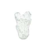 Lava Vase Clear glass 25cm