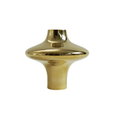 Doublet Candleholder Large Brass