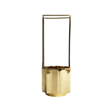 Ikebana Vase Brass